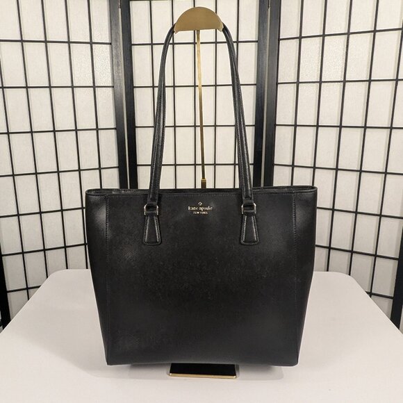 kate spade Handbags - kate spade Black Leather Shoulder Tote